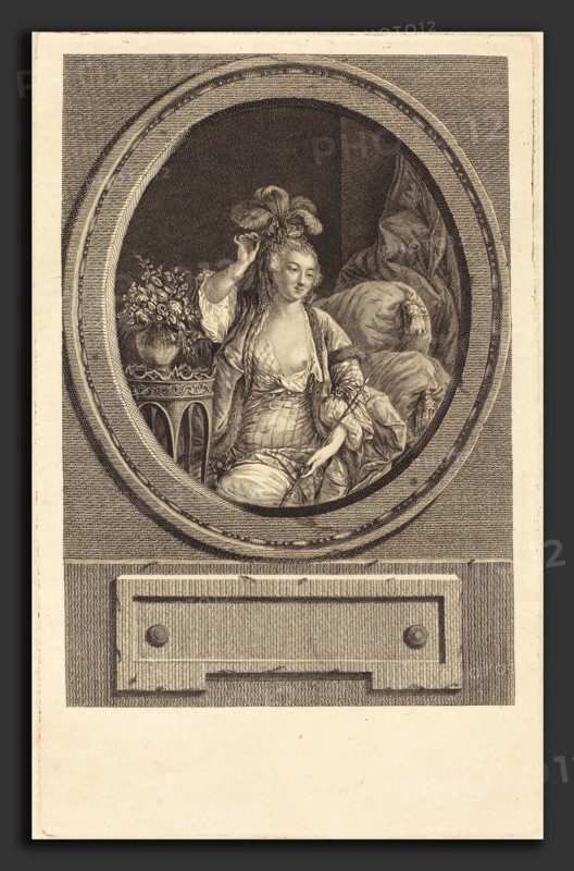 Pierre Adrien Le Beau after Jean-Demosthene Dugourc (French, 1748 - 1800 or after), Roxelane, etching and engraving