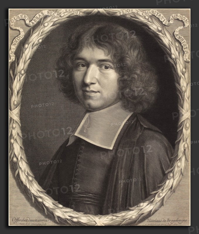 Robert Nanteuil (French, 1623 - 1678), Jean-Baptiste Colbert, 1673, engraving