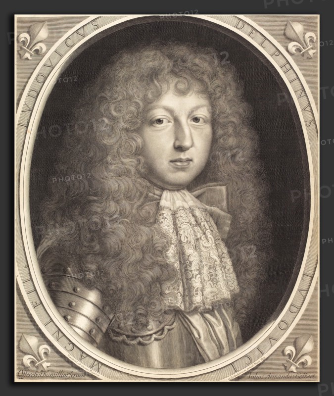 Robert Nanteuil (French, 1623 - 1678), Louis, Dauphin de France, 1677, engraving