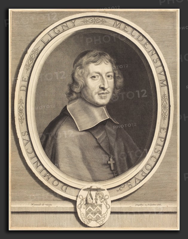 Robert Nanteuil (French, 1623 - 1678), Dominique de Ligny, 1661, engraving