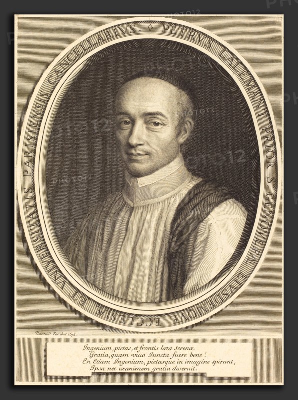Robert Nanteuil (French, 1623 - 1678), Pierre Lallemant, 1678, engraving