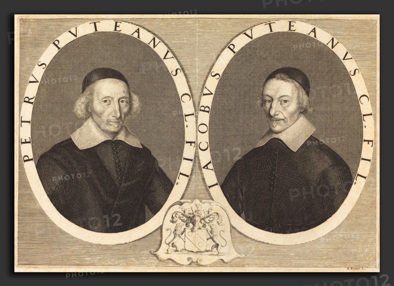 Robert Nanteuil (French, 1623 - 1678), Pierre and Jacques Dupuy, 1649, engraving