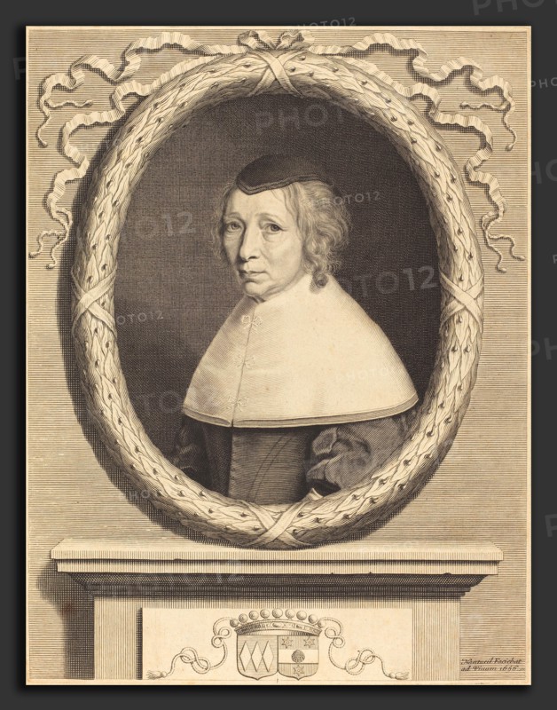 Robert Nanteuil (French, 1623 - 1678), Madame Bouthillier, 1656, engraving
