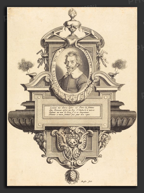 Michel Lasne (French, 1590 or before - 1667), Barthelemy Tremblay, 1639, engraving on laid paper