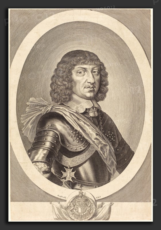 Michel Lasne (French, 1590 or before - 1667), Jean Saint Bonnet de Toiras, engraving on laid paper