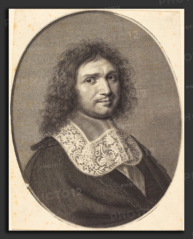 Robert Nanteuil (French, 1623 - 1678), Jean-Baptiste Colbert, c. 1667, engraving [proof impression]
