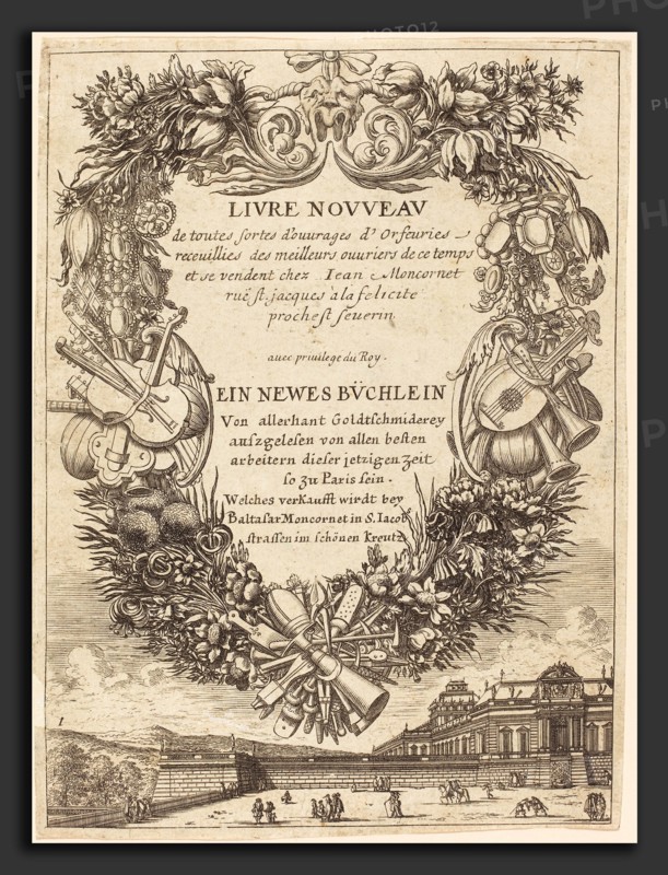 FranÃ§ois Le Febvre (French, active 1635-1657), Title Page, probably 1665, engraving