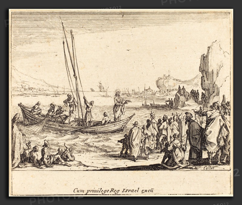 Jacques Callot (French, 1592 - 1635), Fisher of Men, 1635, etching