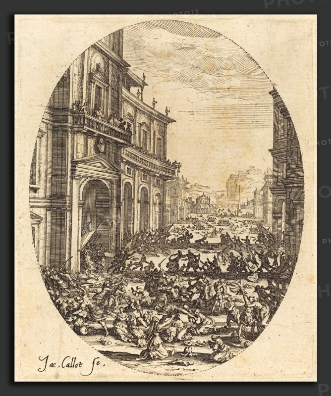 Jacques Callot (French, 1592 - 1635), The Massacre of the Innocents, c. 1622, etching