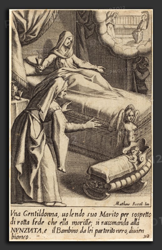 Jacques Callot after Matteo Rosselli (French, 1592 - 1635), The Child, 1619, engraving