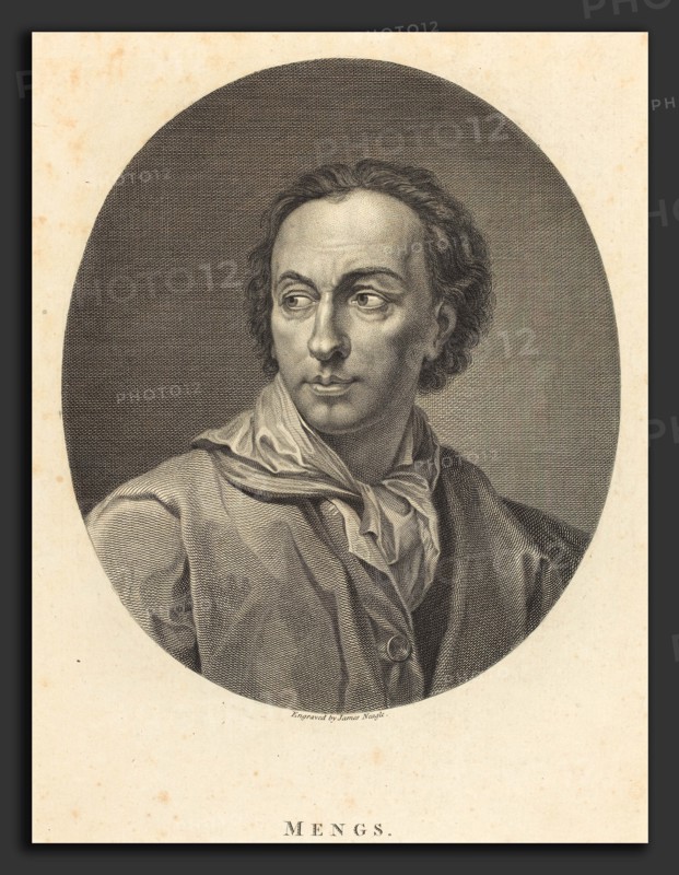 James Neagle (British, c. 1769 - 1822), Anton Raphael Mengs, engraving on laid paper