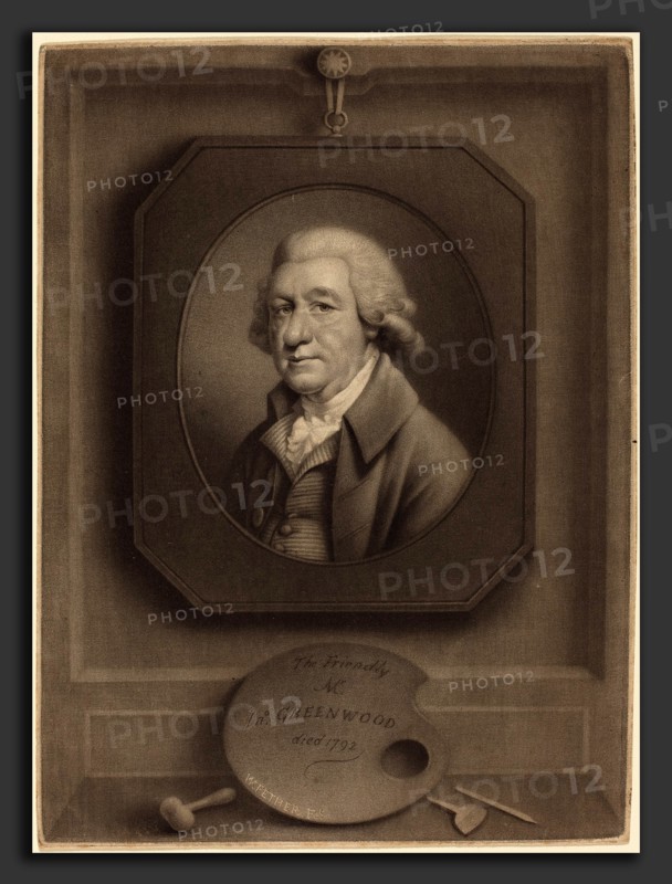 William Pether (British, probably 1731 - 1821), The Friendly Mr. John Greenwood, mezzotint on laid paper