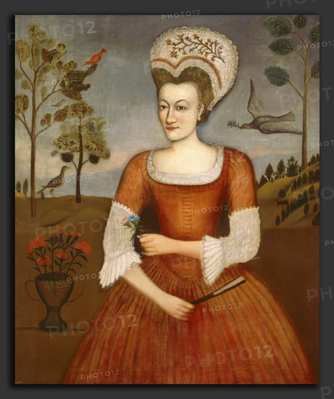 Attributed to Daniel Hendrickson (American, 1723 - 1788), Catharine Hendrickson, c. 1770, oil on canvas