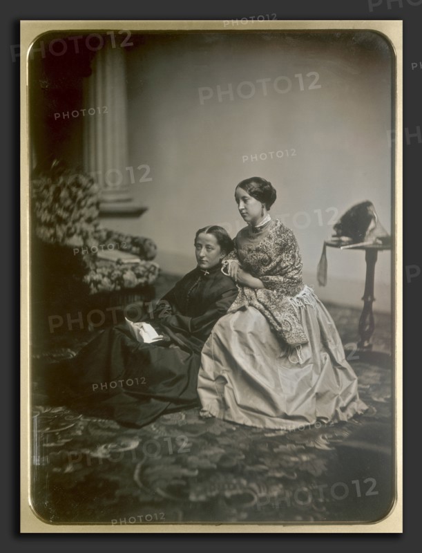 Albert Sands Southworth and Josiah Johnson Hawes (American, 1808 - 1901), The Letter, c. 1850, daguerreotype