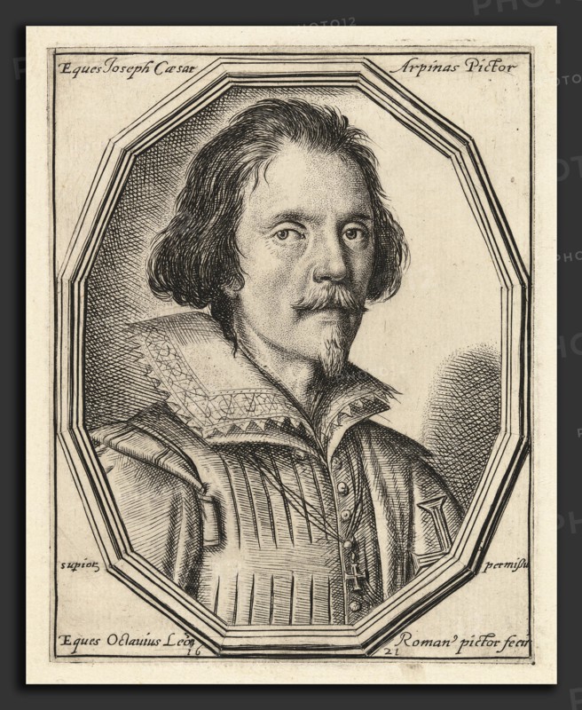 Ottavio Leoni, Giuseppe Cesari, Italian, c. 1578 - 1630, 1621, engraving