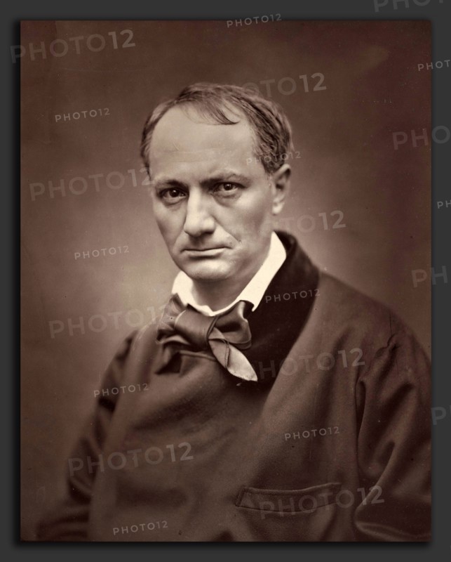 Ãâtienne Carjat, Charles Baudelaire, French, 1828 - 1906, 1861, Woodburytype, 1877