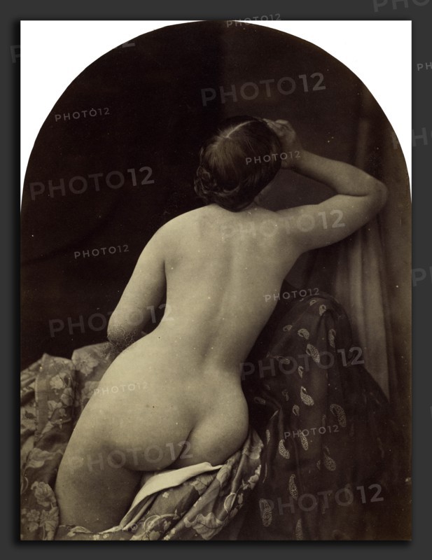 Oscar Gustav Rejlander (Swedish, active England, 1813 - 1875), Ariadne, 1857, albumen print from a wet collodion negative
