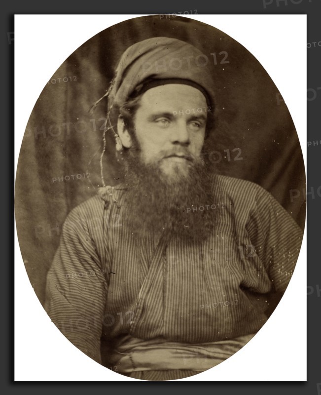 Julia Margaret Cameron (British, 1815 - 1879), William Holman Hunt, 1864, albumen print from a wet collodion negative