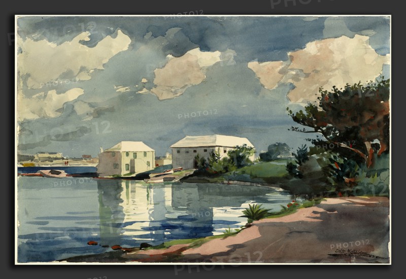 Winslow Homer (American, 1836 - 1910), Salt Kettle, Bermuda, 1899, watercolor over graphite