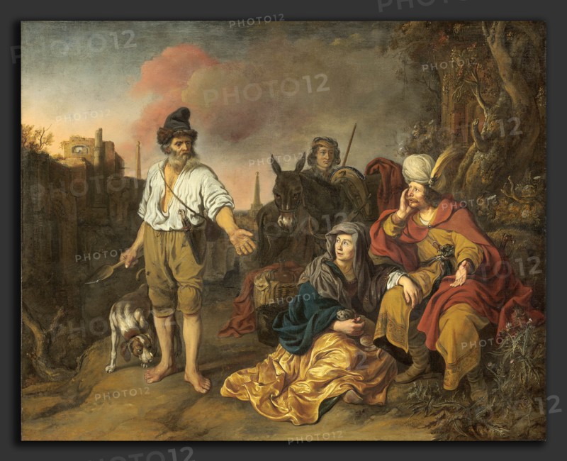 Gerbrand van den Eeckhout (Dutch, 1621 - 1674), The Levite at Gibeah, probably late 1650s, oil on canvas