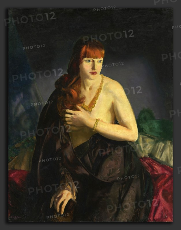 George Bellows, Nude with Red Hair, American, 1882 - 1925, 1920, oil on canvas