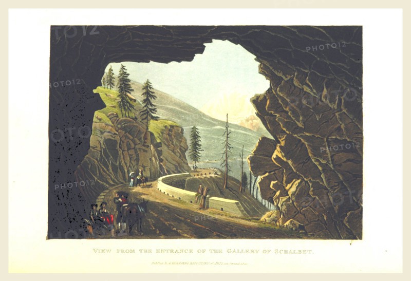 Picturesque Tour from Geneva to Milan, by way of the Simplon, Gallery of Schalbet