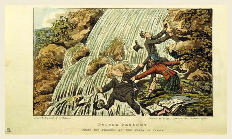 The Tour of Doctor Prosody, in search of the antique and picturesque, through Scotland, the Hebrides, the Orkney, and Shetland Isles. Illustrated by twenty humorous plates
