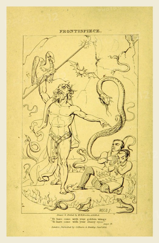 The Siamese Twins, A satirical tale of the times, 19th century engraving