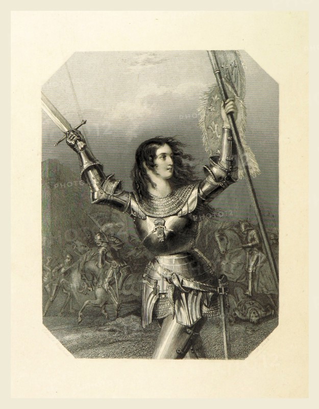 The Shakespeare Gallery, containing the principal female characters in the plays of the great poet, 19th century engraving