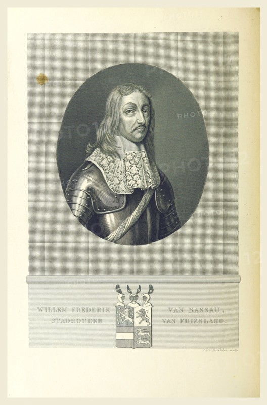 Dutch History willem Frederik van Nassau, van Friesland