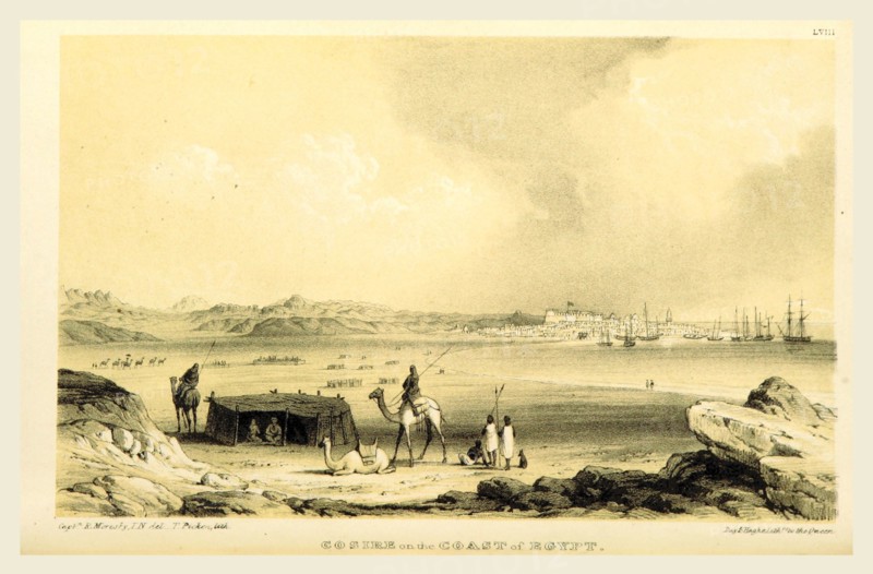 Cosire Egypt, during the years 1835, 1836, and 1837, 19th century engraving