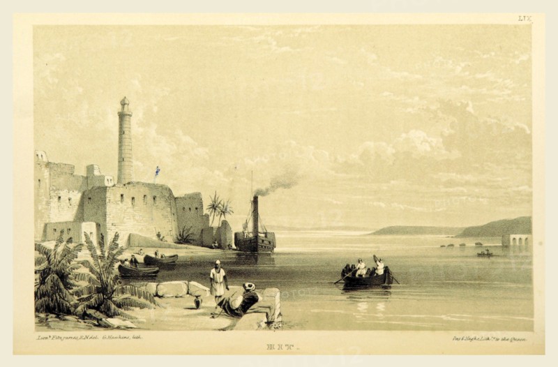 Hit during the years 1835-1837, 19th century engraving