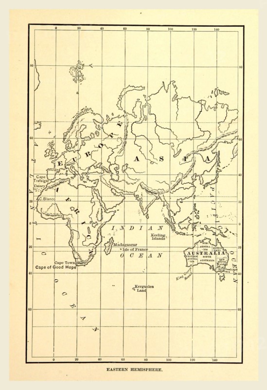 What Mr. Darwin saw in his Voyage round The World, 19th century engraving