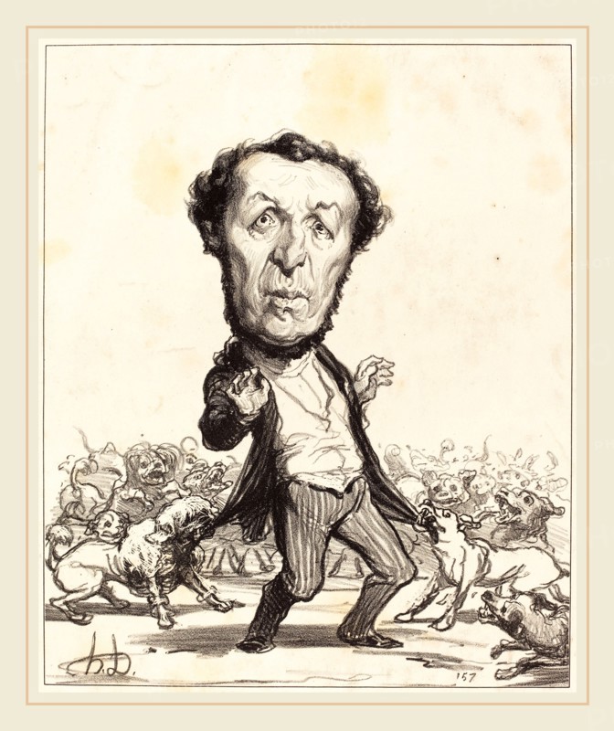 Honoré Daumier (French, 1808-1879), Ovide Remilly, 1850, lithograph