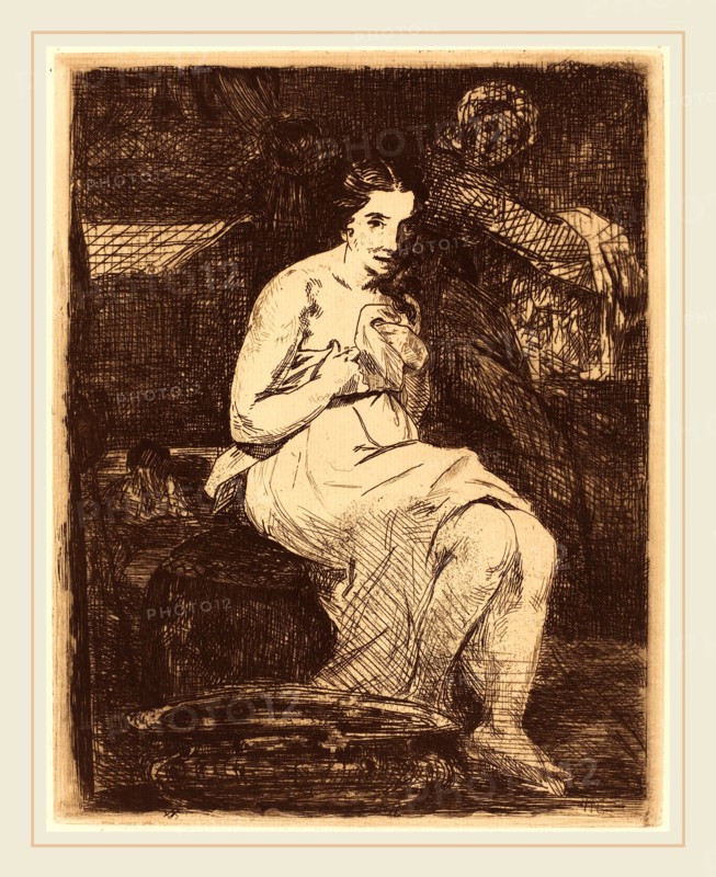 Edouard Manet (French, 1832-1883), The Toilette (La toilette), 1862, etching