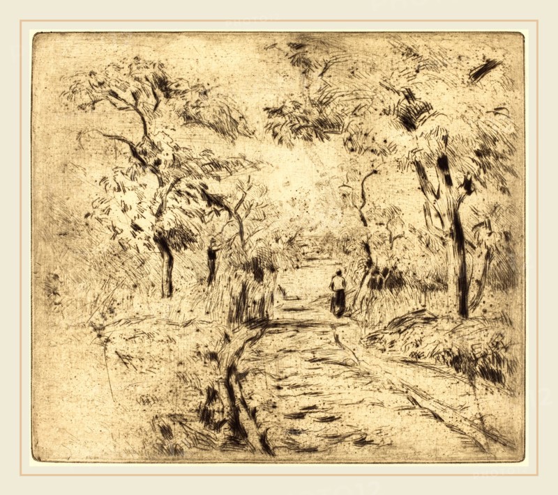 Pissarro, In the Fields at Ennery
