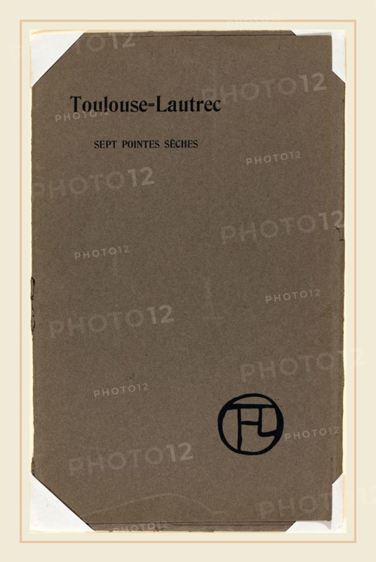 Henri de Toulouse-Lautrec, Sept pointes seches, French, 1864-1901, published 1911, portfolio with seven drypoints