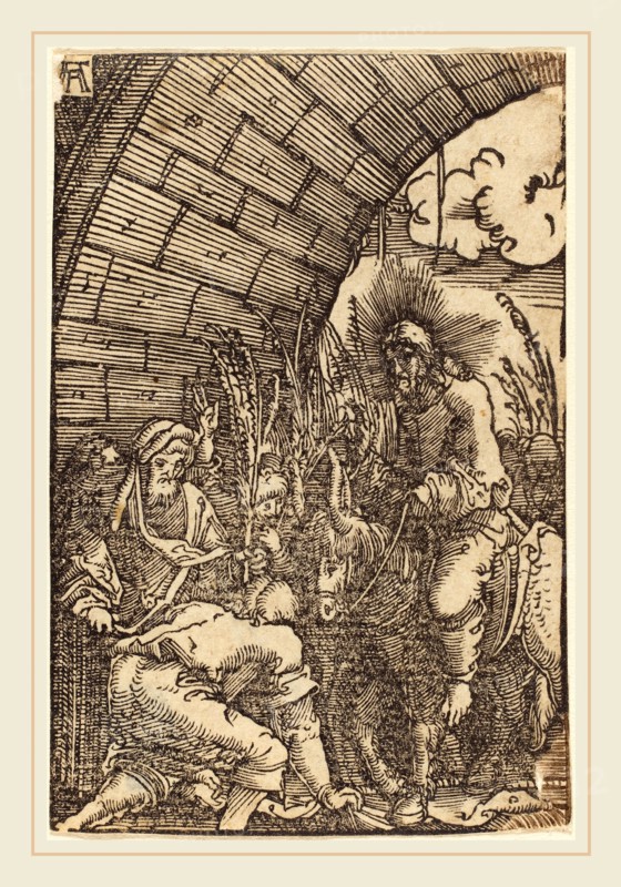 Albrecht Altdorfer (German, 1480 or before-1538), The Entry into Jerusalem, c. 1513, woodcut