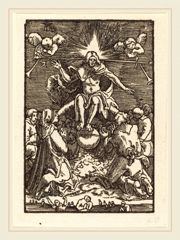 Albrecht Altdorfer (German, 1480 or before-1538), The Last Judgment, c. 1513, woodcut