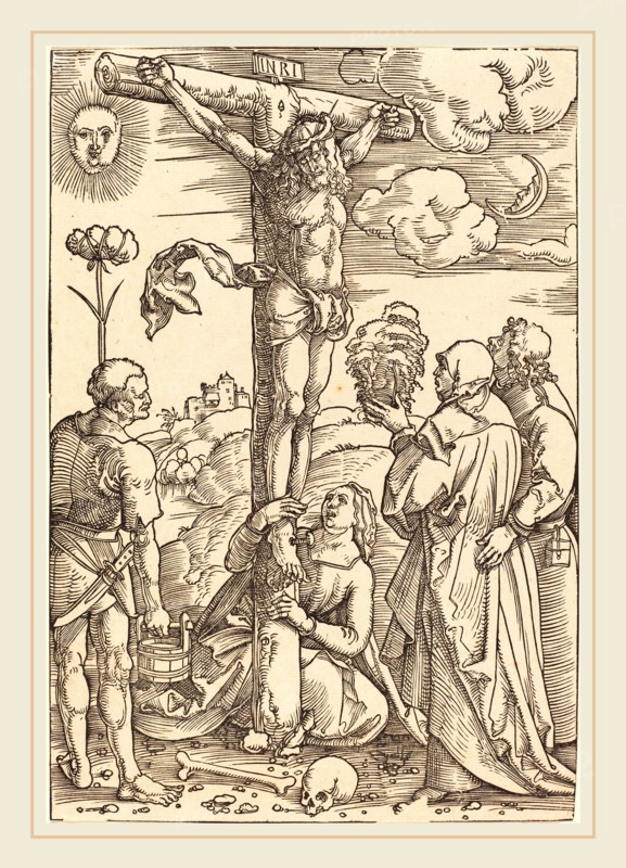 Hans Baldung Grien (German, 1484-1485-1545), Christ on the Cross, 1505, woodcut