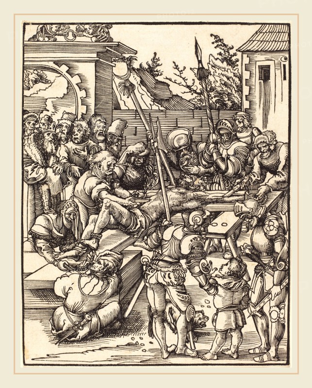 Lucas Cranach the Elder (German, 1472-1553), Saint Bartholomew, woodcut