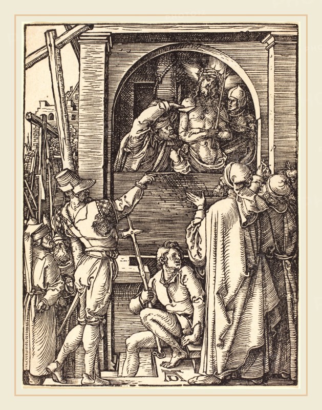 Albrecht DÃ¼rer (German, 1471-1528), Ecce Homo, probably c. 1509-1510, woodcut