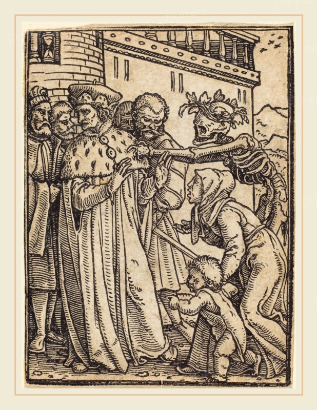 Hans Holbein the Younger (German, 1497-1498-1543), Duke, woodcut