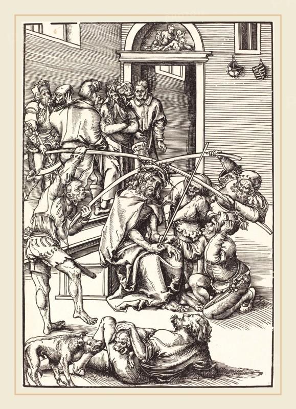 Lucas Cranach the Elder (German, 1472-1553), Christ Crowned with Thorns, in or before 1509, woodcut
