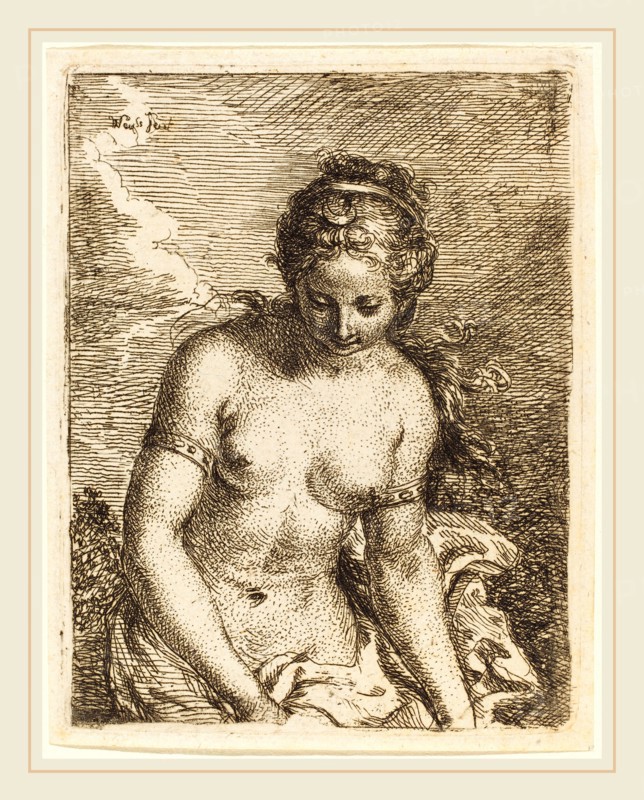 BartholomÃ¤us Ignaz Weiss (German, 1740-1814), Diana, etching
