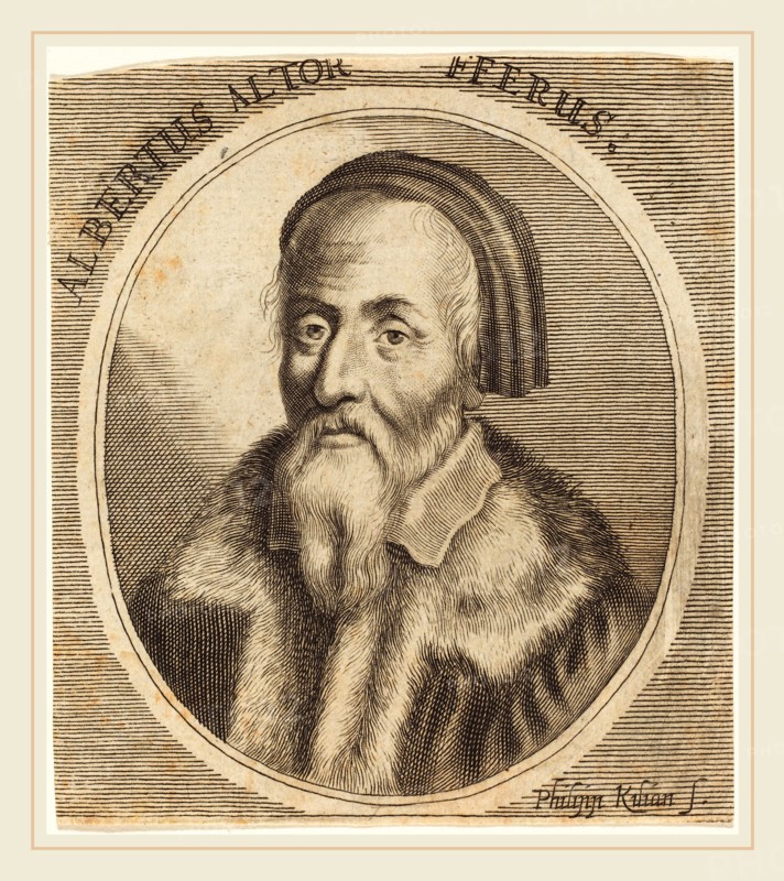 Philipp Andreas Kilian (German, 1714-1759), Albrecht Altdorfer, engraving