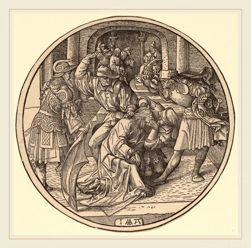 Jacob Cornelisz van Oostsanen (Netherlandish, 1470 or before-1533), The Mocking of Christ, 1513, woodcut