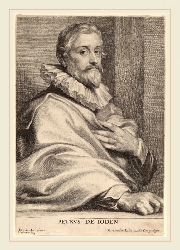 Lucas Emil Vorsterman after Sir Anthony van Dyck (Flemish, 1595-1675), Pieter de Jode the Elder, probably 1626-1641, engraving