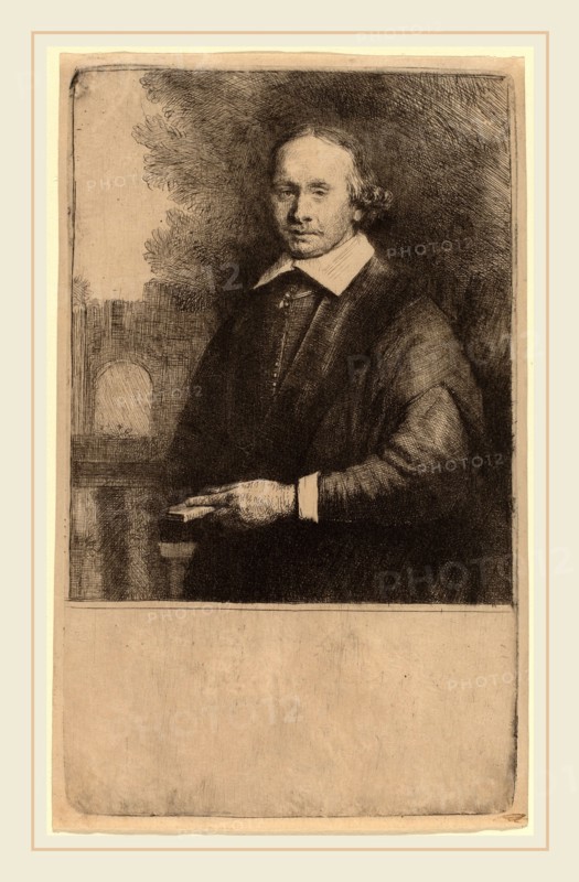 Rembrandt van Rijn (Dutch, 1606-1669), Jan Antonides van der Linden, 1665, etching, drypoint and burin