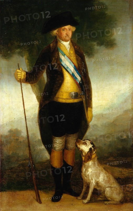Workshop of Francisco de Goya, Charles IV of Spain as Huntsman, c. 1799-1800, oil on canvas